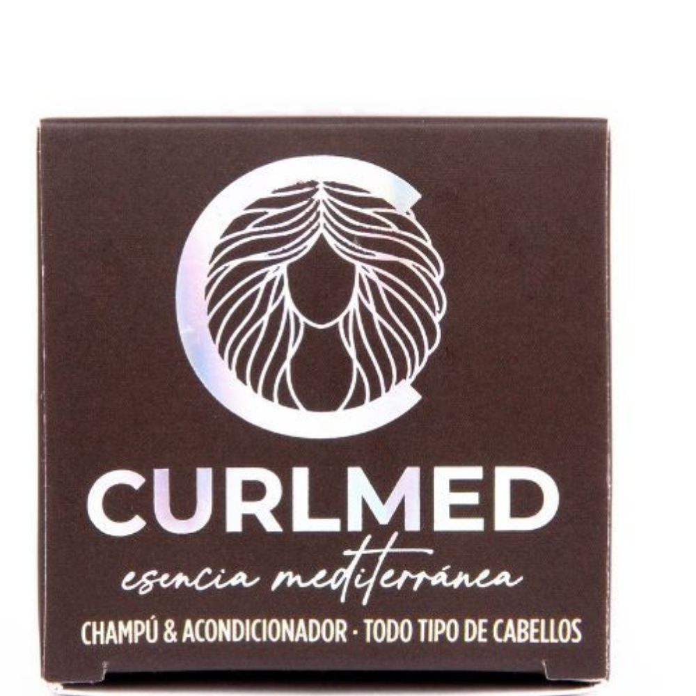 CurlMed Solid Shampoo + Conditioner for All Hair Types 70g-Moisturizing Conditioner-Beauty and hair supply