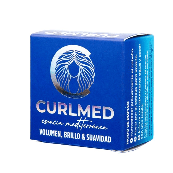 CurlMed Solid Shampoo for Volume, Shine, and Softness-Shampoo Bar-Beauty and hair supply
