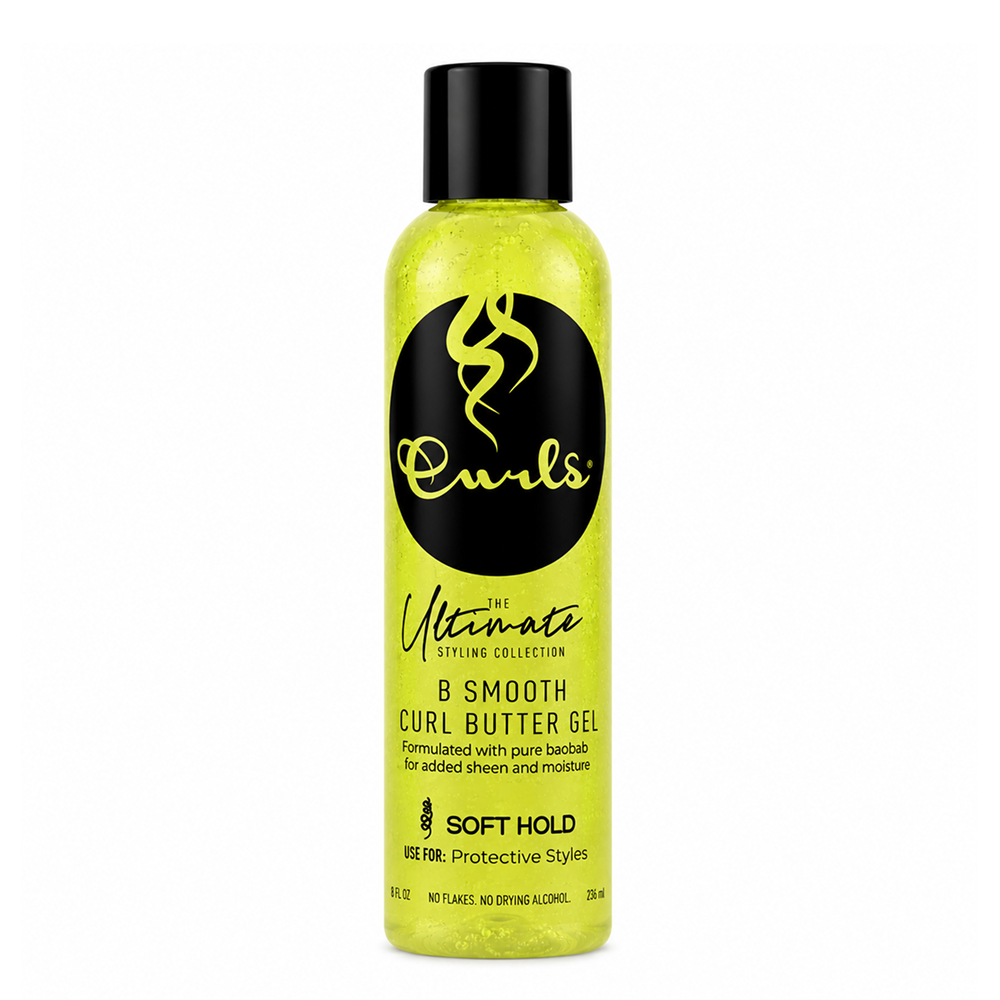 Curls Blueberry Smooth Curl Butter Gel 8oz-All-Beauty and hair supply
