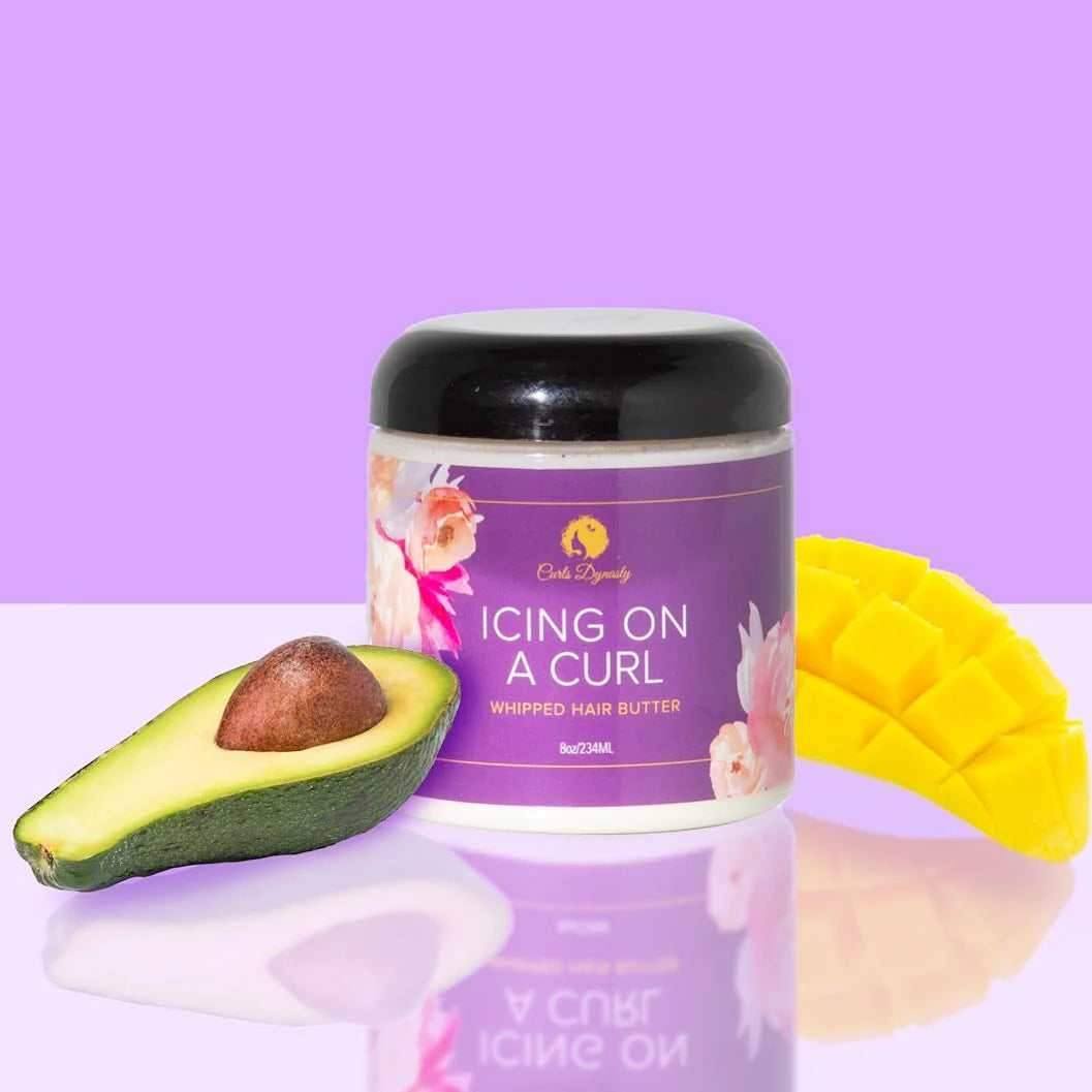 Curls Dynasty Icing On a Curl Whipped Hair Butter 234ml-Styling Cream-Beauty and hair supply