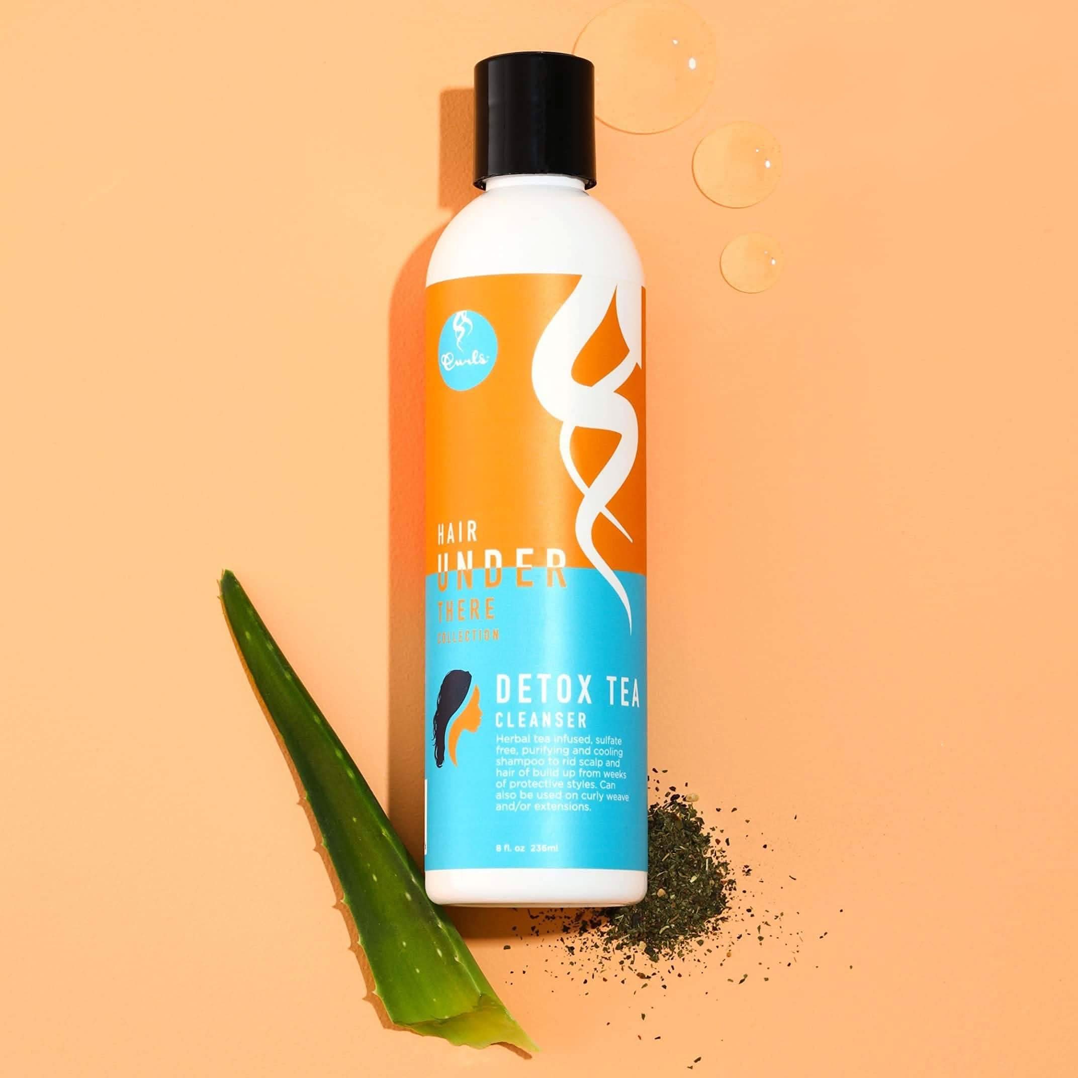 Curls Hair Under There Detox Tea Cleansing Shampoo 236ml-Clarifying Shampoo-Beauty and hair supply