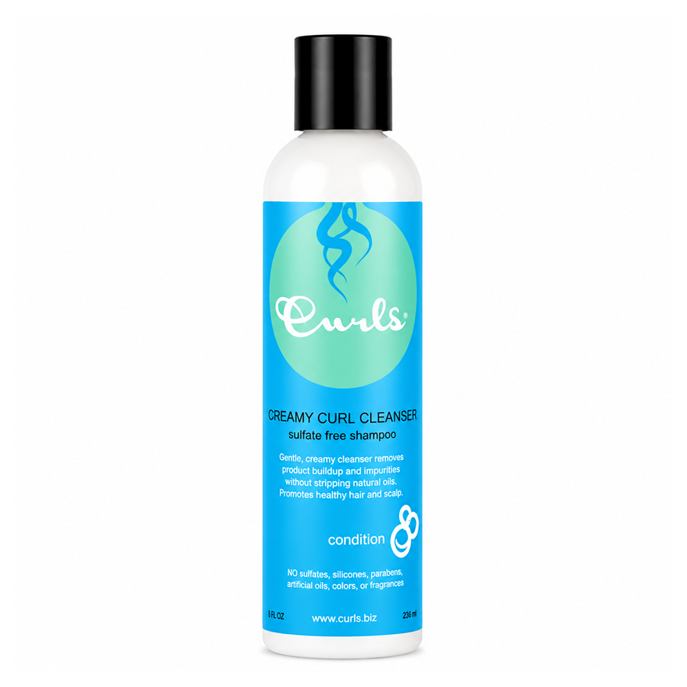 Curls Retail Creamy Curl Cleanser 240ml-Co-Wash-Beauty and hair supply