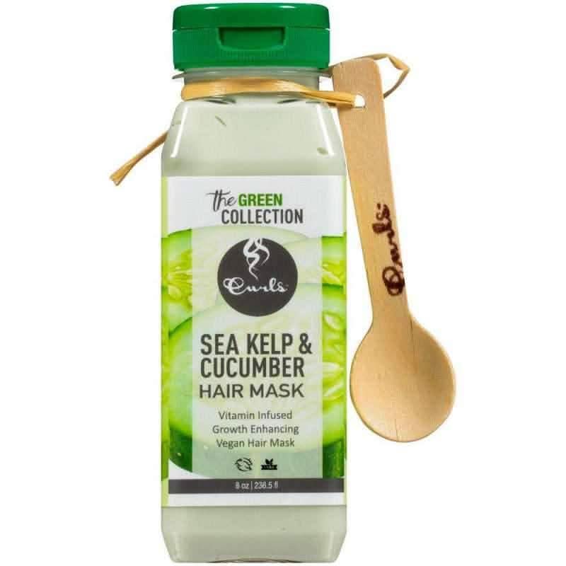 Curls The Green Collection Sea Kelp & Cucumber Hair Mask 237ml-Hair Mask-Beauty and hair supply