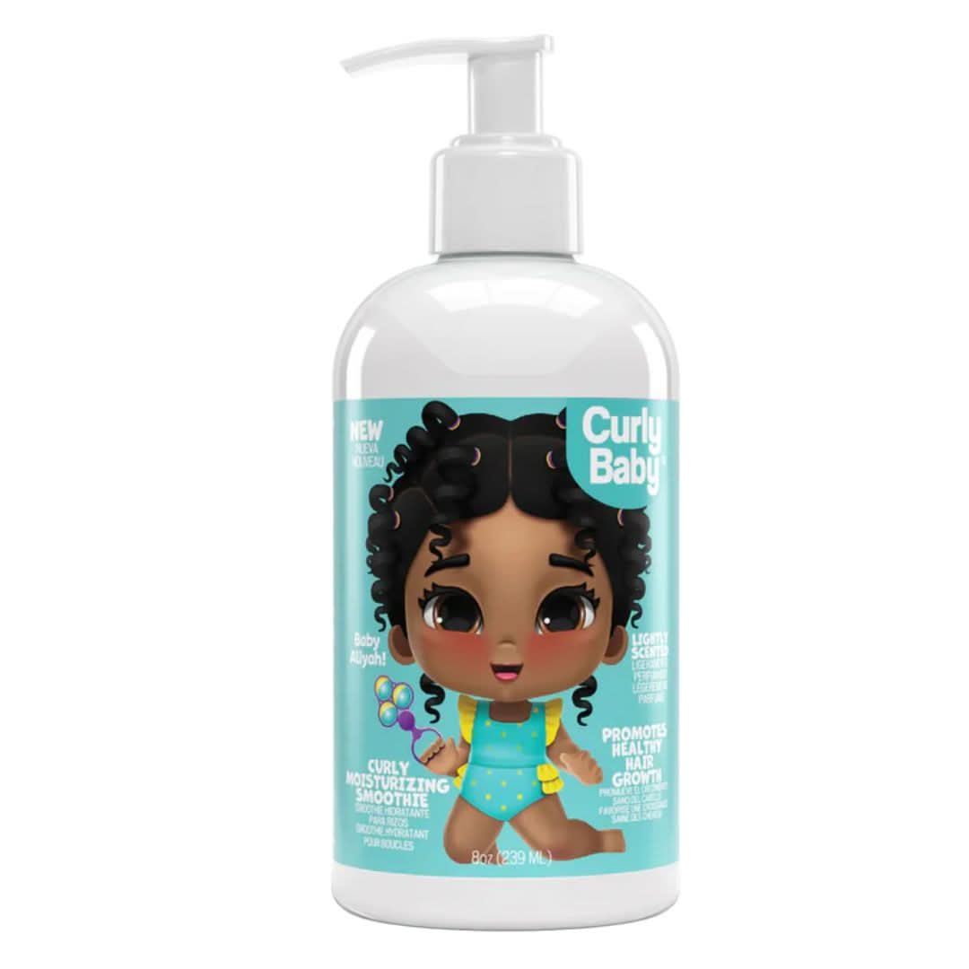Curly Baby (Baby Aliyah) Curly Moisturizing Smoothie 239ml-Leave-in Cream-Beauty and hair supply