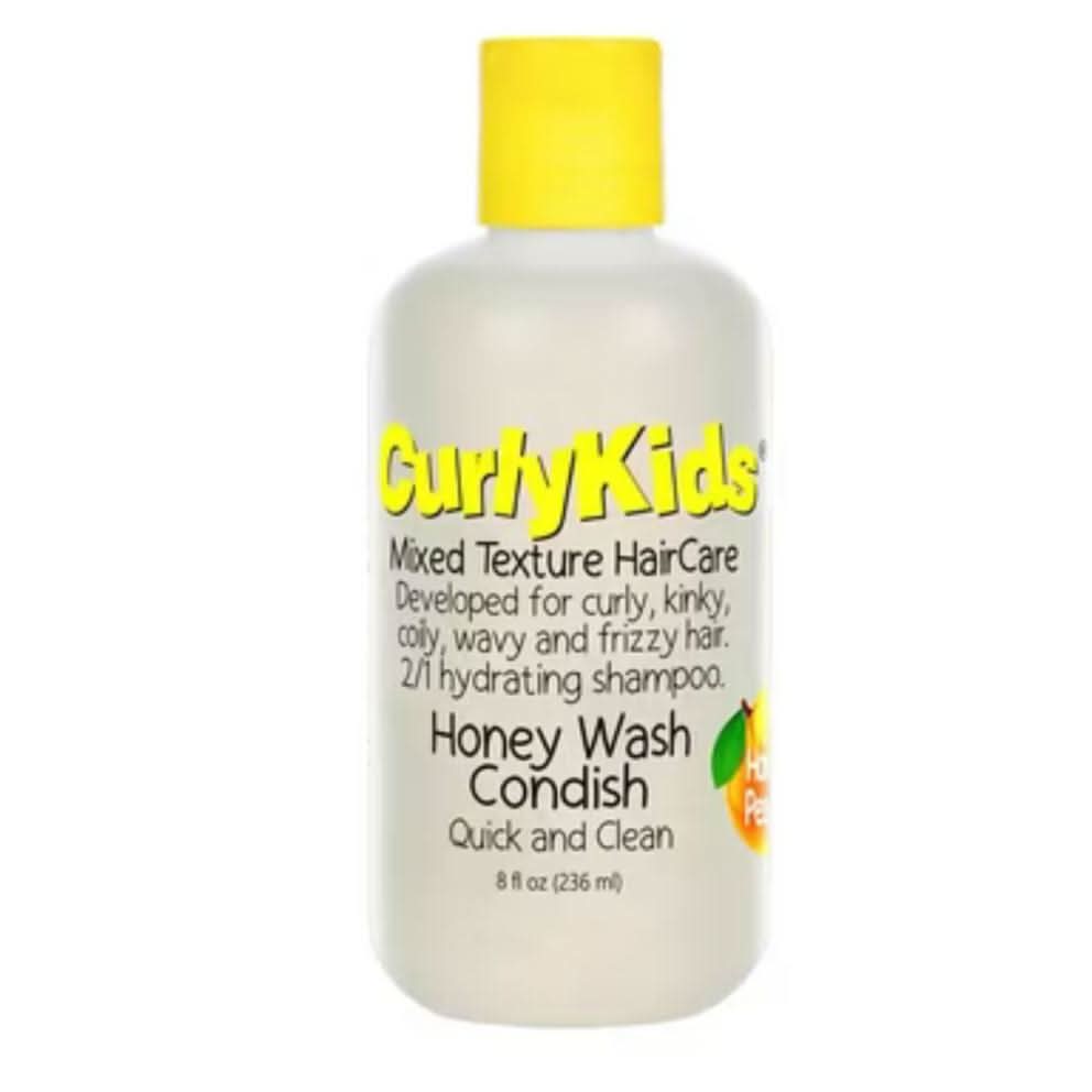 Curly Kids 2-1 Honey Wash 8oz-Cleansing Shampoo-Beauty and hair supply