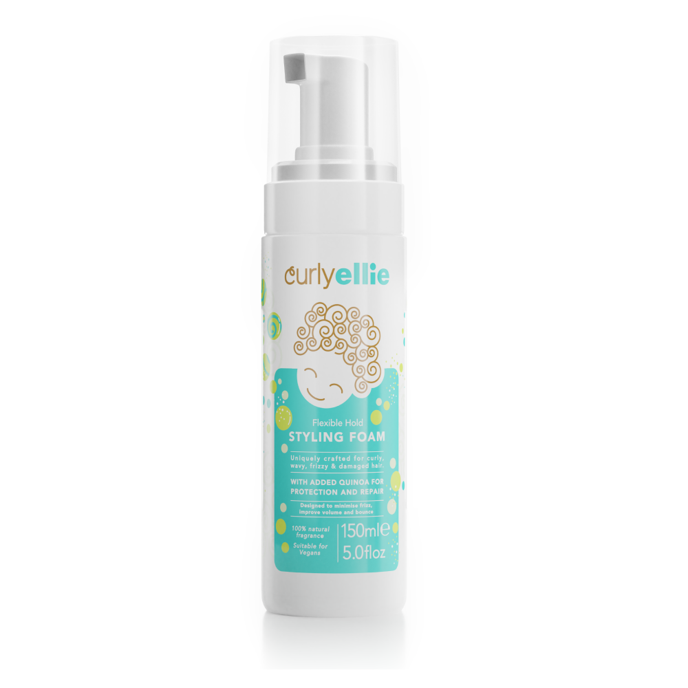 CurlyEllie Flexible Hold Styling Foam 150ml-Hair Spray-Beauty and hair supply