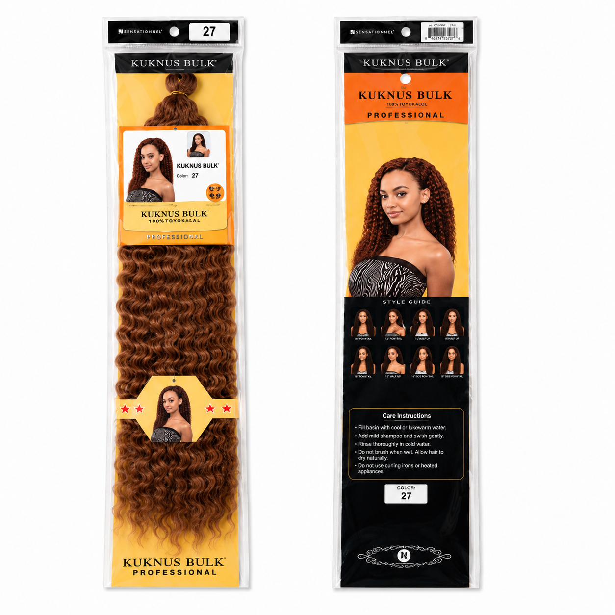 Kuknus Brazilian Bulk Synthetic Braiding Hair