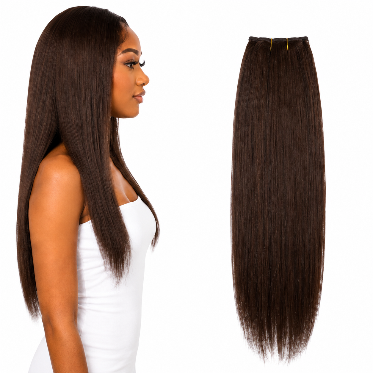 Ei Luxury 100% Unprocessed Virgin human hair Clip-in