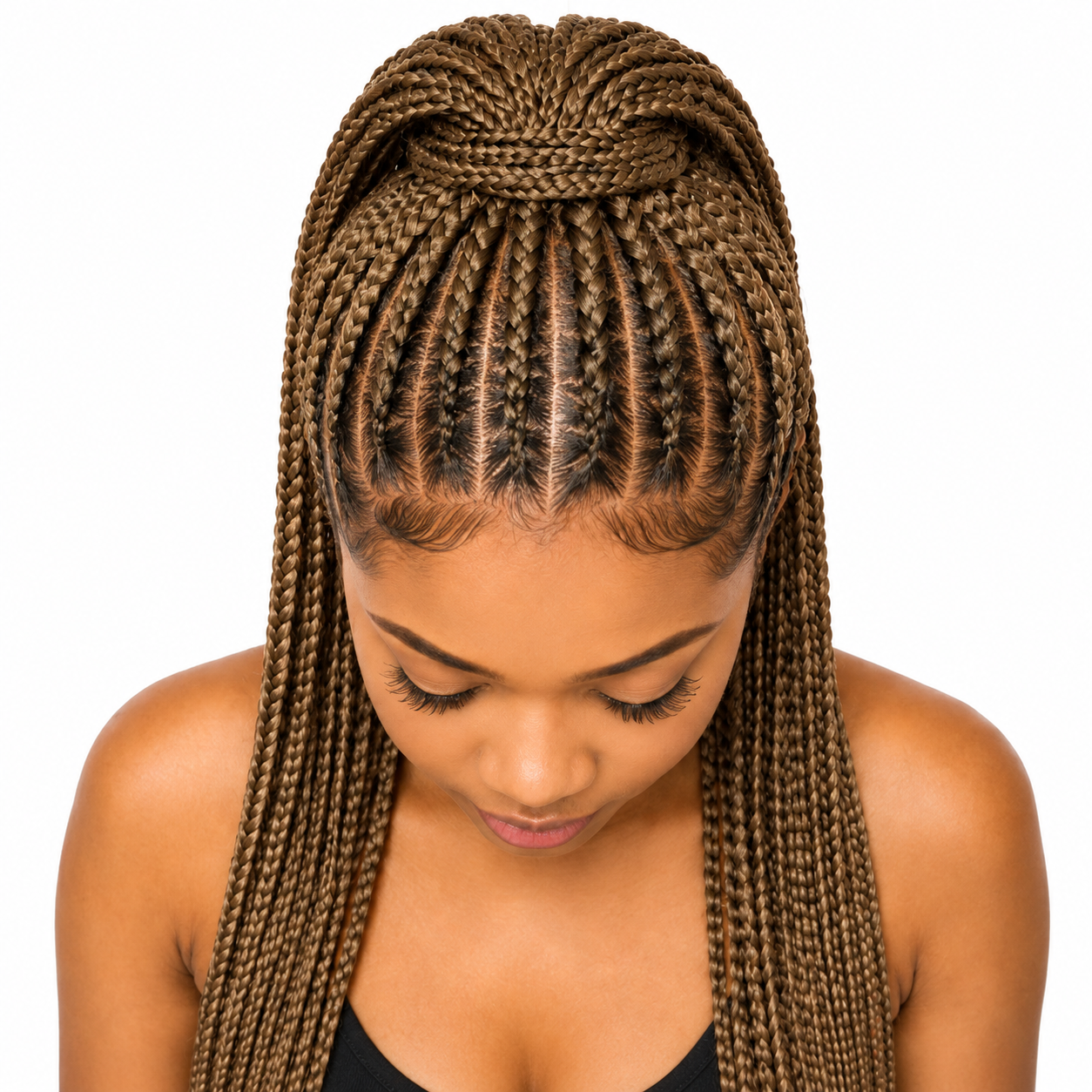 X-Pression Pre-Stretched Braiding Hair 2X Pack, 24"