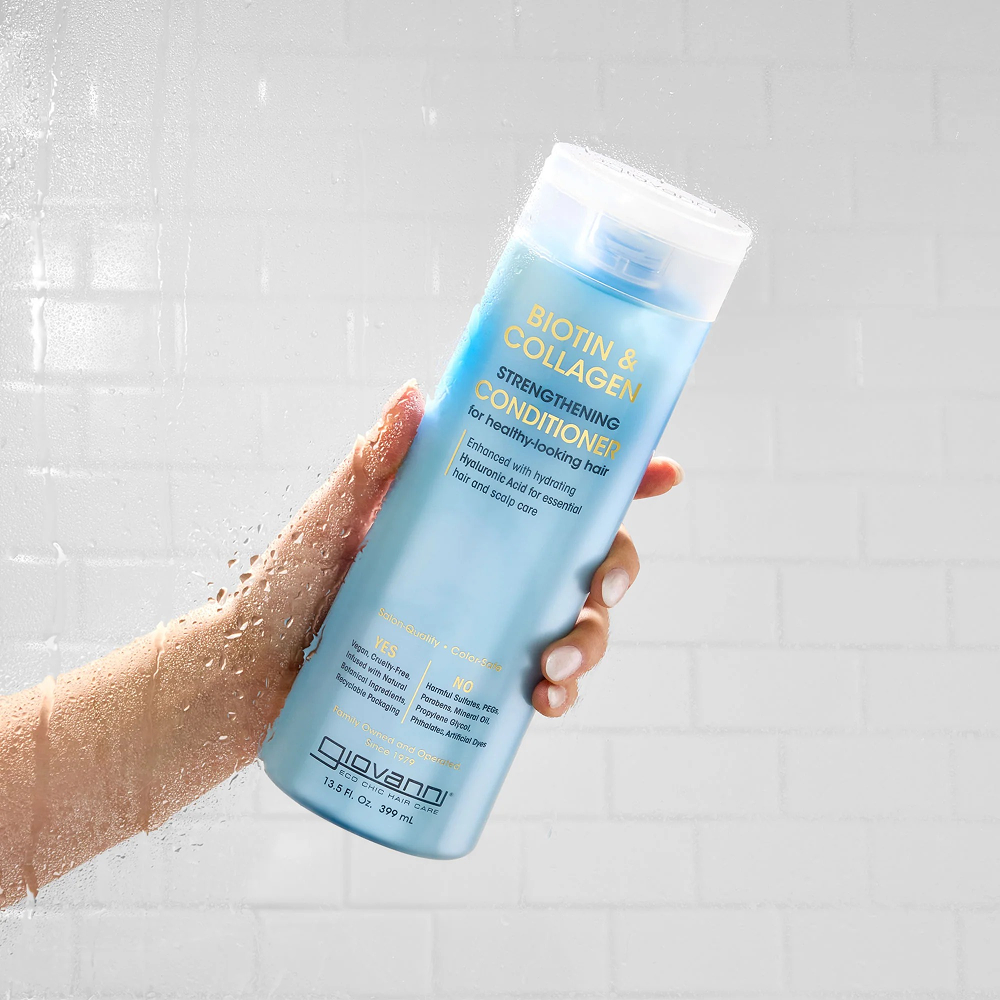 Giovanni Biotin and Collagen Strengthening Conditioner 399ml