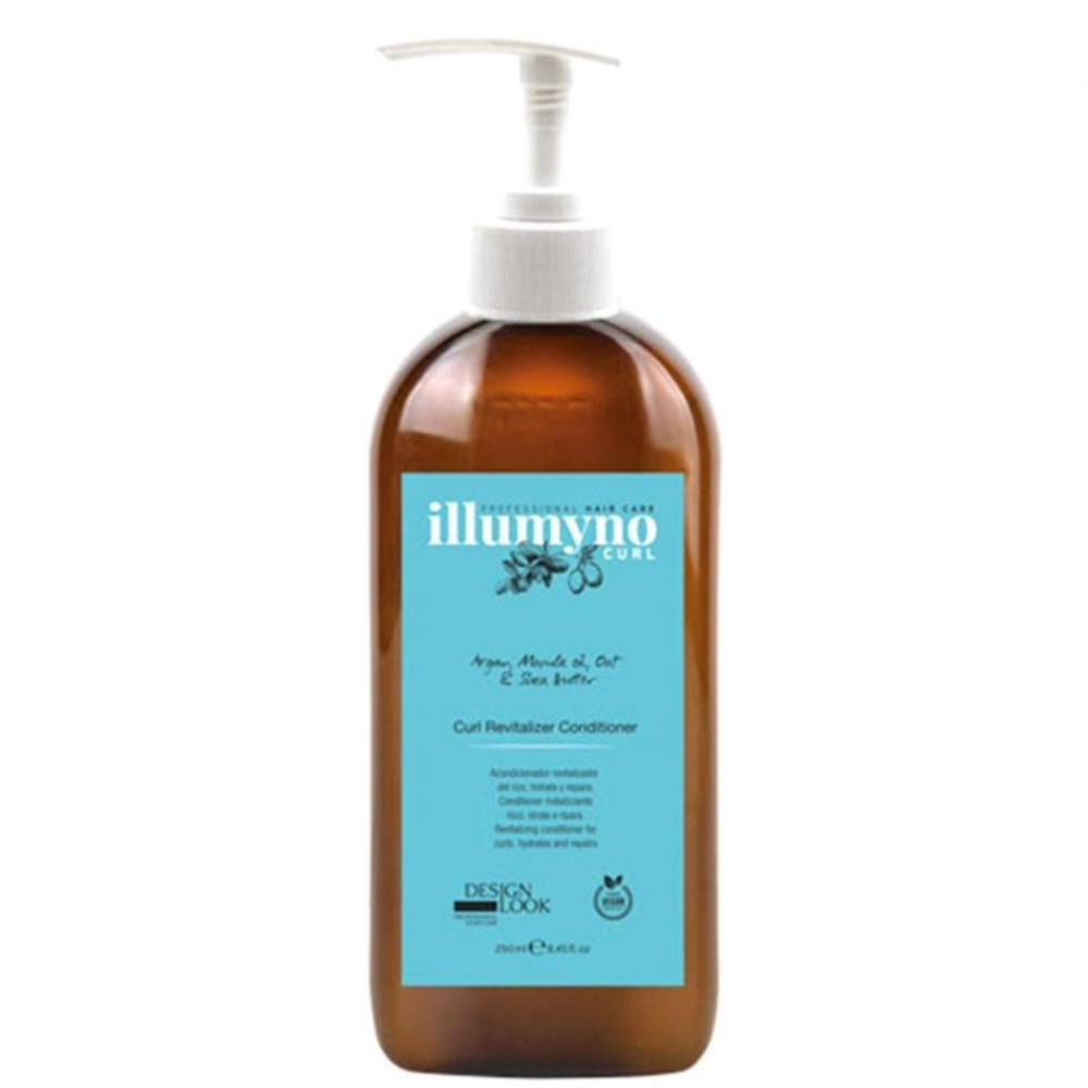 Design Look Conditioner Revitalizer Curl Illumyno 250ml-Nourishing Conditioner-Beauty and hair supply