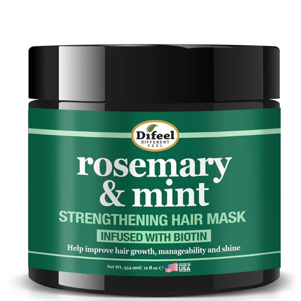 Difeel Rosemary & Mint Hair Mask 12oz-All-Beauty and hair supply