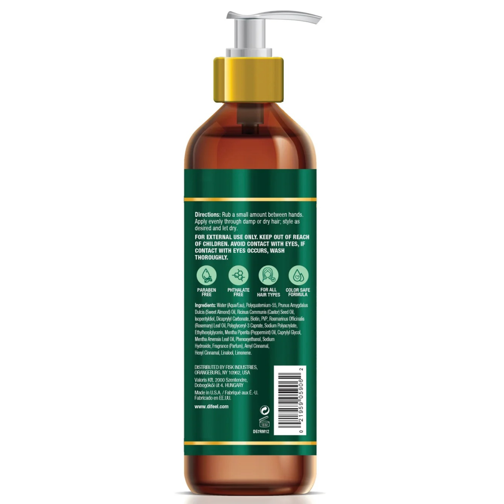 Difeel Rosemary & Mint Styling Cream 12oz-All-Beauty and hair supply
