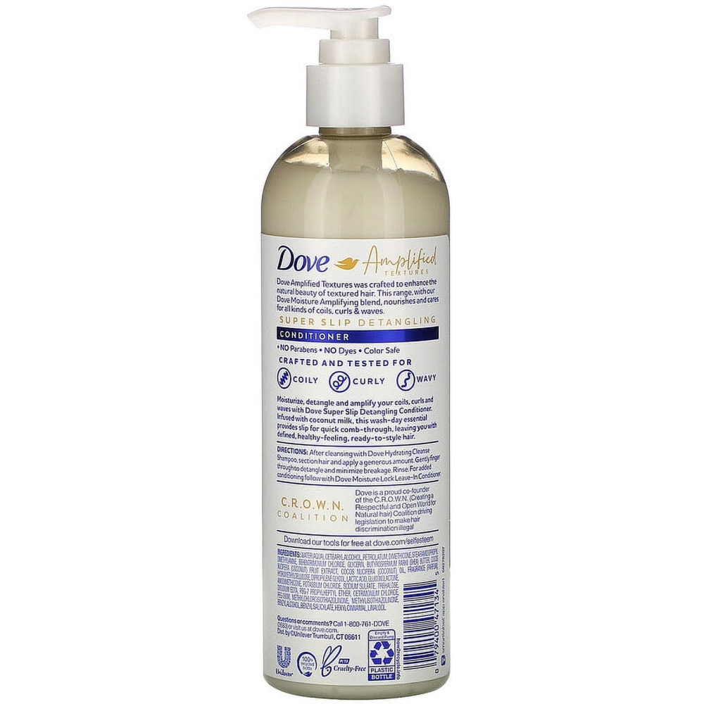 Dove Amplified Textures Detangling Conditioner 340ml-All-Beauty and hair supply