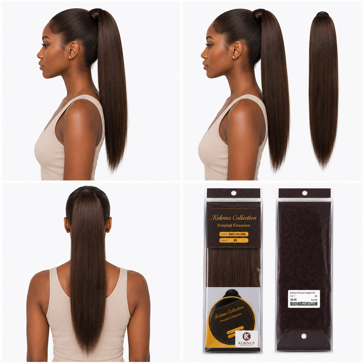 Kuknus Ponytail Style English Girl