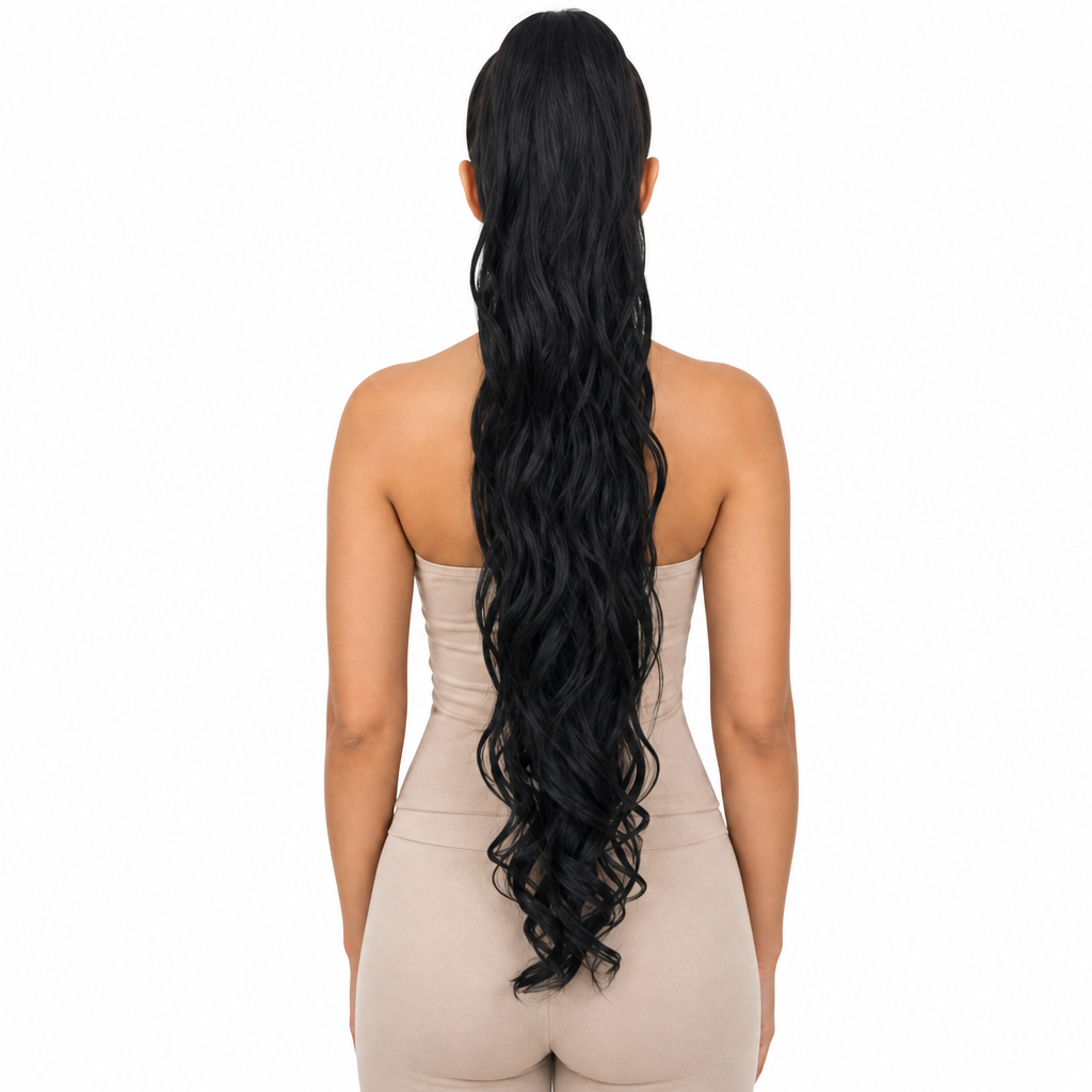 Kuknus Synthetic Brixton Girl Ponytail 30"