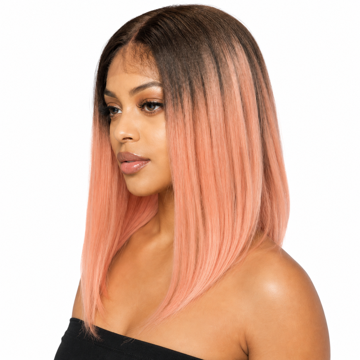 Kuknus Zeemal - Synthetic Lace Front wig with Natural baby Hairline