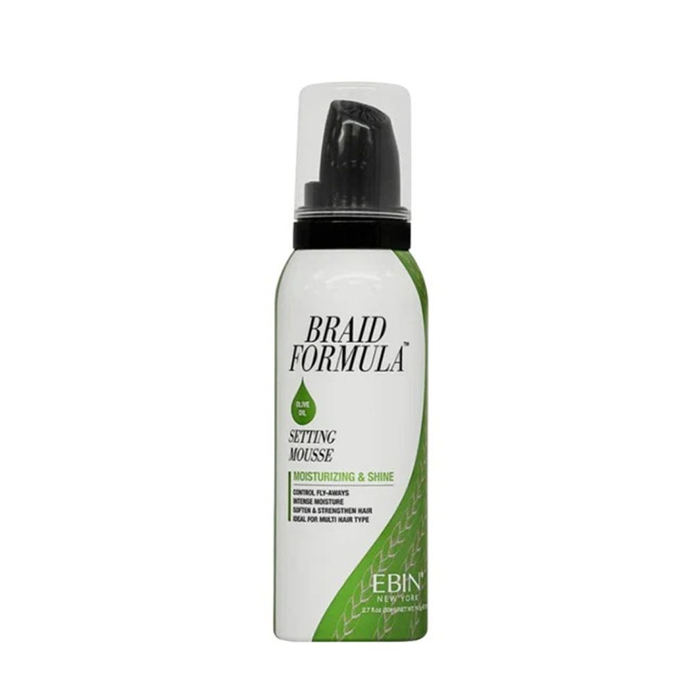 Ebin Braid Formula Setting Mousse 354ml-Styling Mousse-Beauty and hair supply
