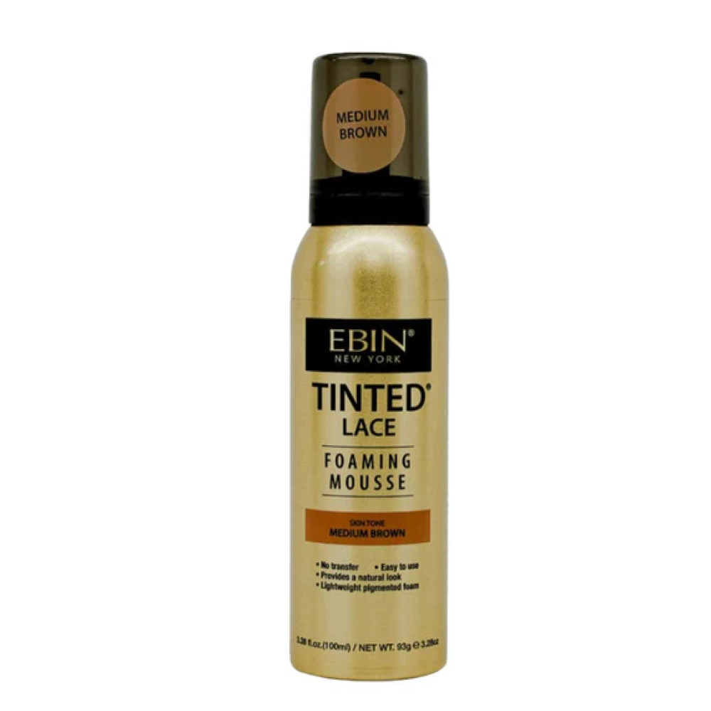 Ebin Tinted Lace Mousse 100ml-Styling Mousse-Beauty and hair supply