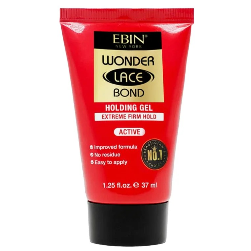 Ebin Wonder Lace Bond Holding Gel Extreme Firm Active 37ml-Gel-Beauty and hair supply