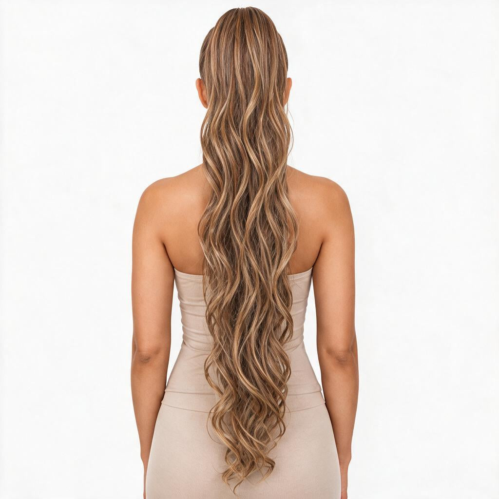 Kuknus Synthetic Brixton Girl Ponytail 30"