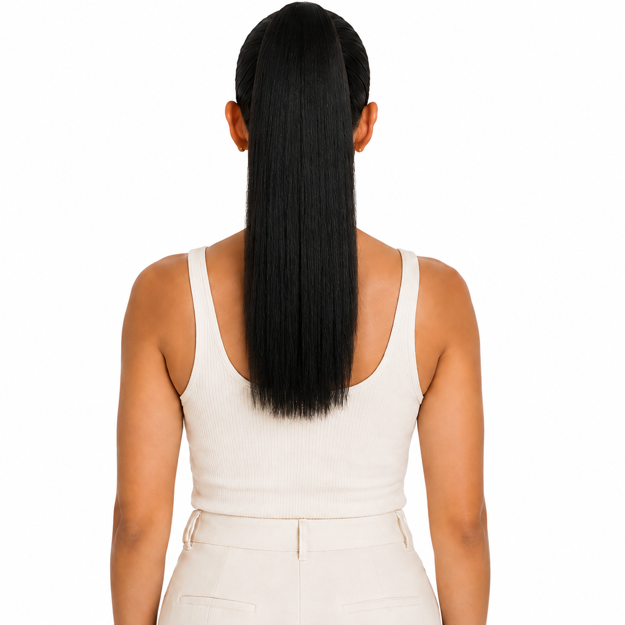 Kuknus Synthetic London Girl Ponytail 18"