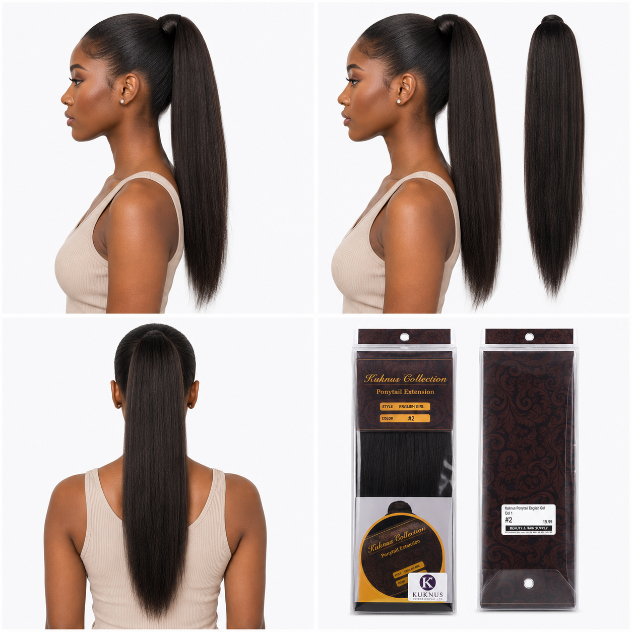 Kuknus Ponytail Style English Girl