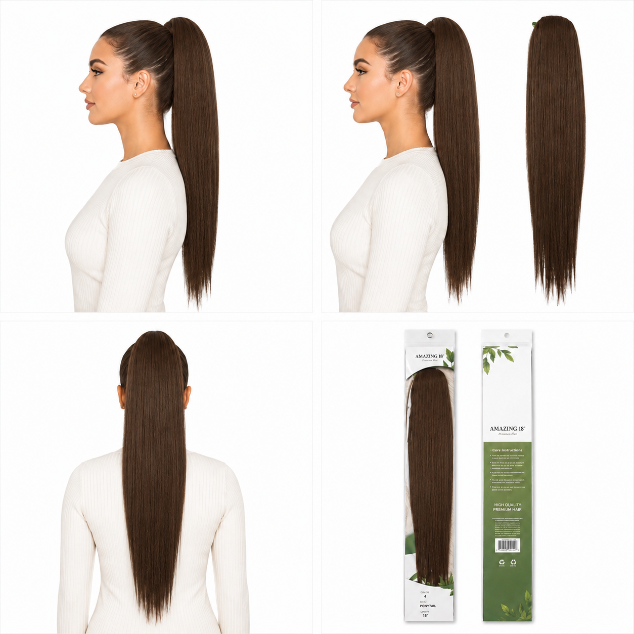 Kuknus Ponytail Style London Girl 22&