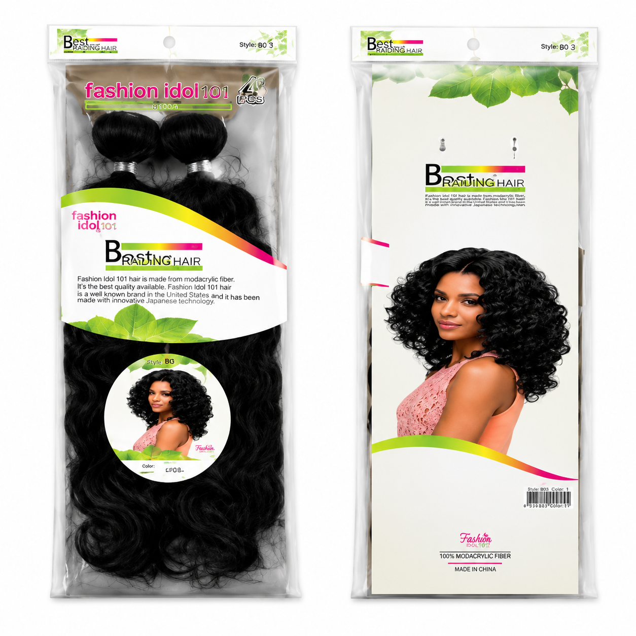 Sleek Fashion Idol 101 Peru Natural Weave Brazilian Hair 18