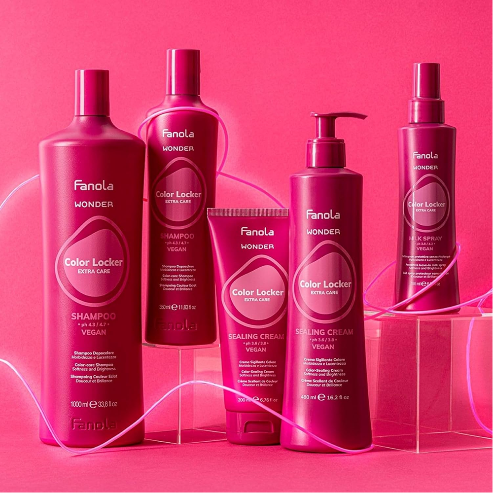 Fanola Color Locker Extra Care Shampoo Vegan-Gentle Shampoo-Beauty and hair supply