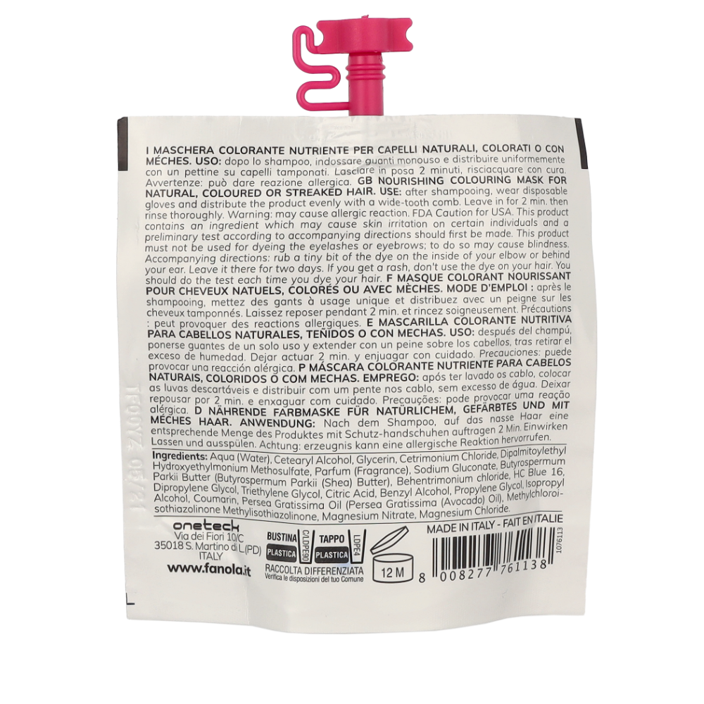 Fanola Color Mask-Temporary Hair Color-Beauty and hair supply
