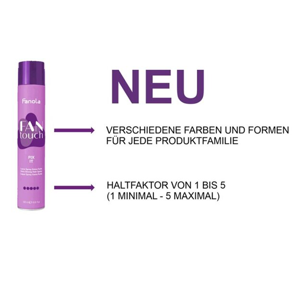 Fanola Eco Extra Strong Hairspray Eco Fix It Fantouch 320ml-Styling Spray-Beauty and hair supply