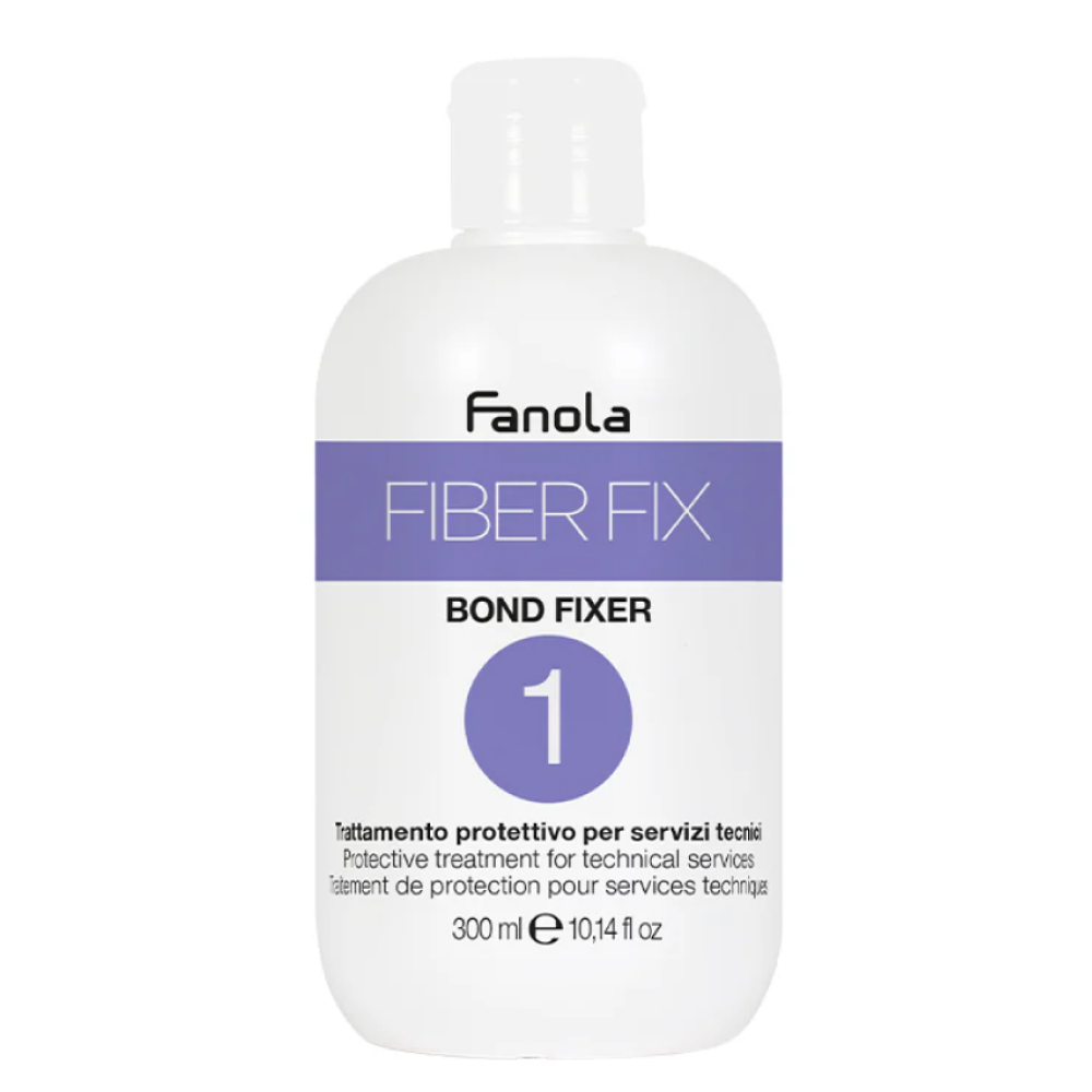 Fanola Fiber Fix Bond Fixer 1 Protective Treatment 300ml-Bond Repair Treatment-Beauty and hair supply