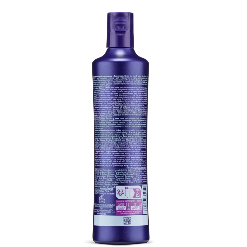 Fanola No Yellow Extra Care Wonder Shampoo Vegan-Toning Shampoo-Beauty and hair supply
