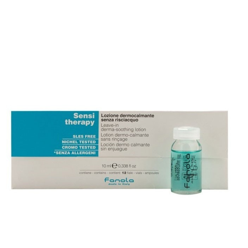 Fanola Sensi Therapy Relaxing Leave-In Lotion 10ml x 12 Units-All-Beauty and hair supply