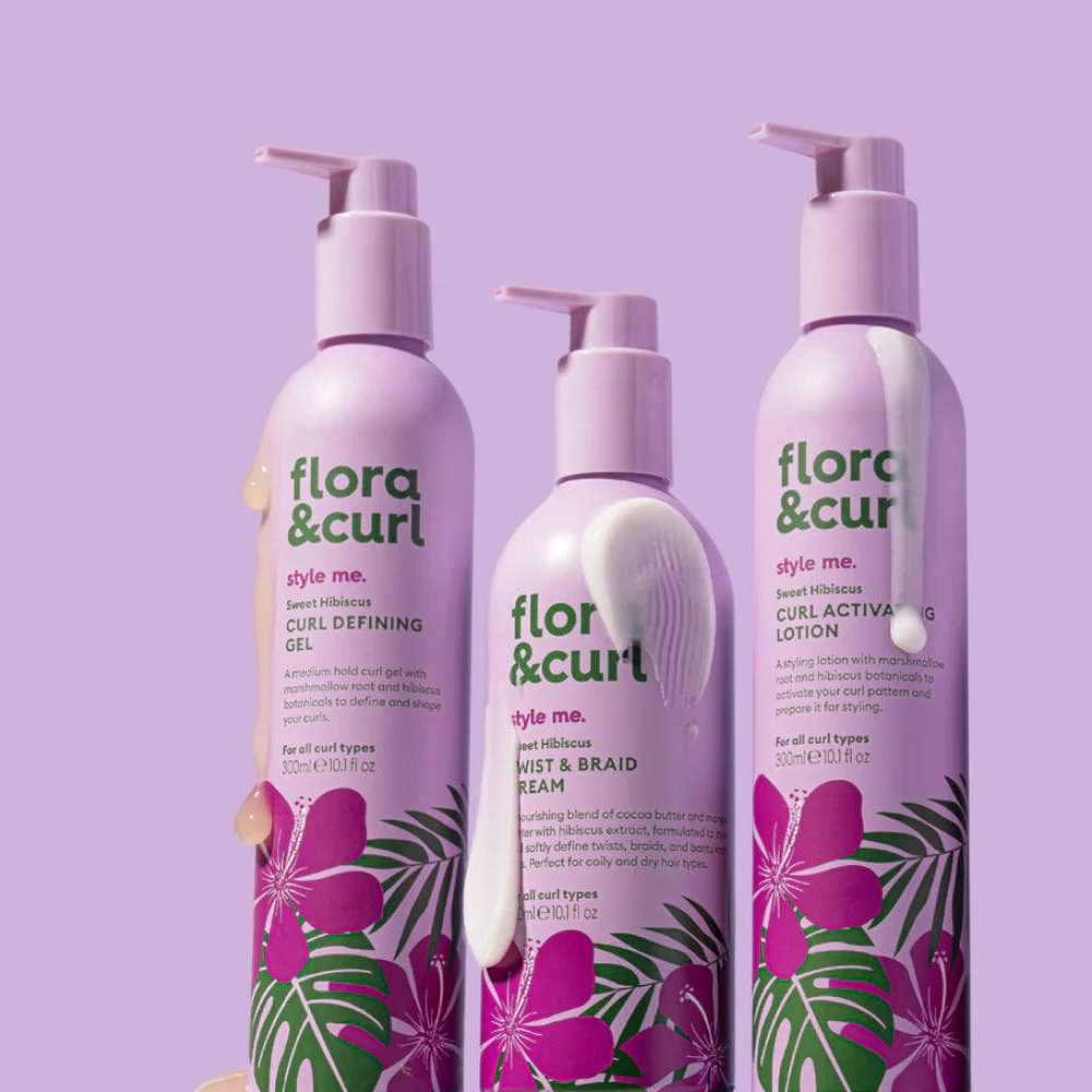 Flora & Curl The Coily Hair Styling Kit-Hair Care Kit-Beauty and hair supply