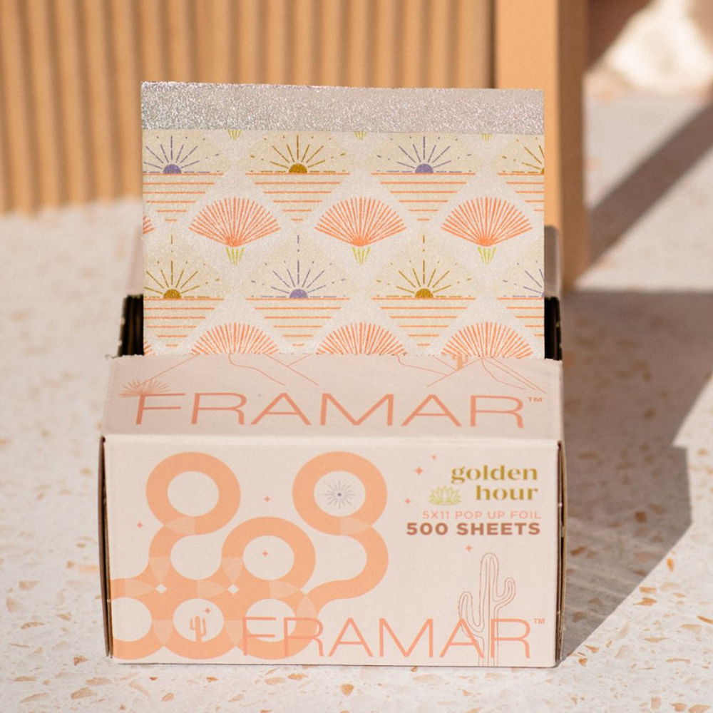 Framar 5x11 Pop-Up Foil 500 Sheets-Foil Sheets-Beauty and hair supply