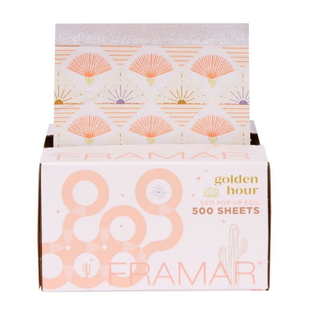 Framar 5x11 Pop-Up Foil 500 Sheets-Foil Sheets-Beauty and hair supply