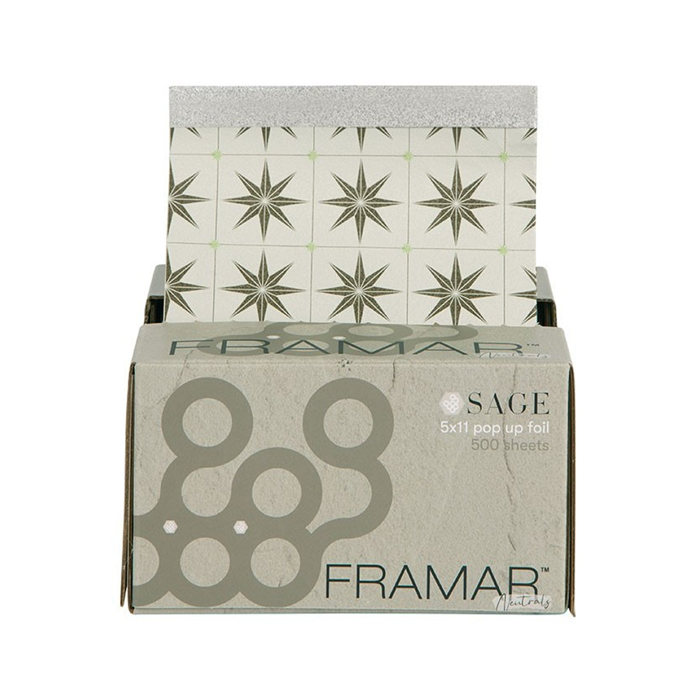 Framar 5x11 Pop-Up Foil 500 Sheets-Foil Sheets-Beauty and hair supply