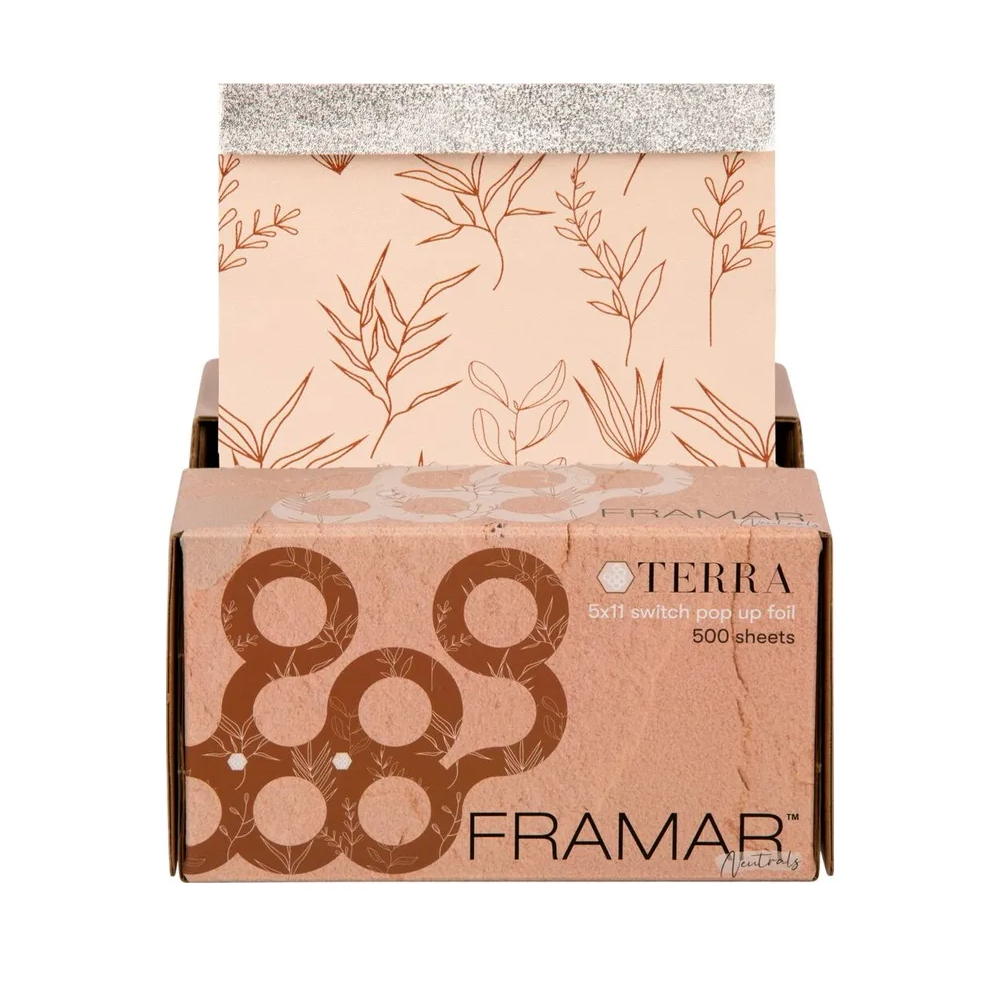 Framar 5x11 Pop-Up Foil 500 Sheets-Foil Sheets-Beauty and hair supply