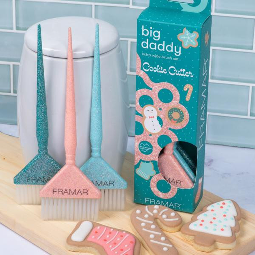 Framar Big Daddy Brush Set-Hair Color Brush-Beauty and hair supply