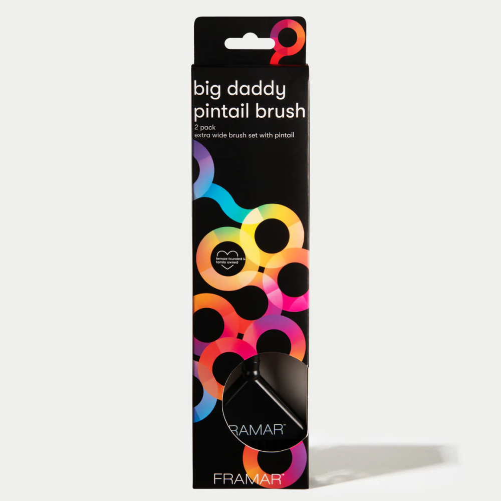 Framar Pintail Big Daddy Color Brush Set-Hair Color Brush-Beauty and hair supply