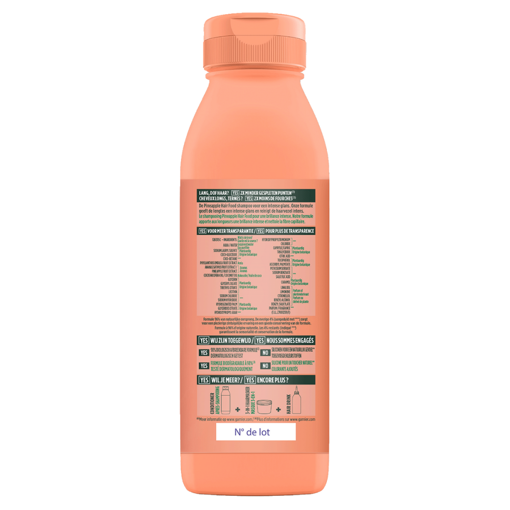 Garnier Fructis Hair Food Pineapple Shampoo 350ml-All-Beauty and hair supply