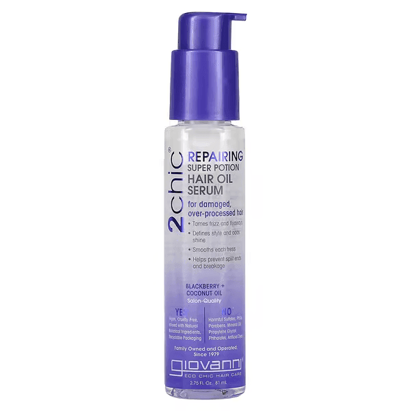 Giovanni 2chic Repairing Super Potion Hair Oil Serum 81ml-Hair Serum-Beauty and hair supply