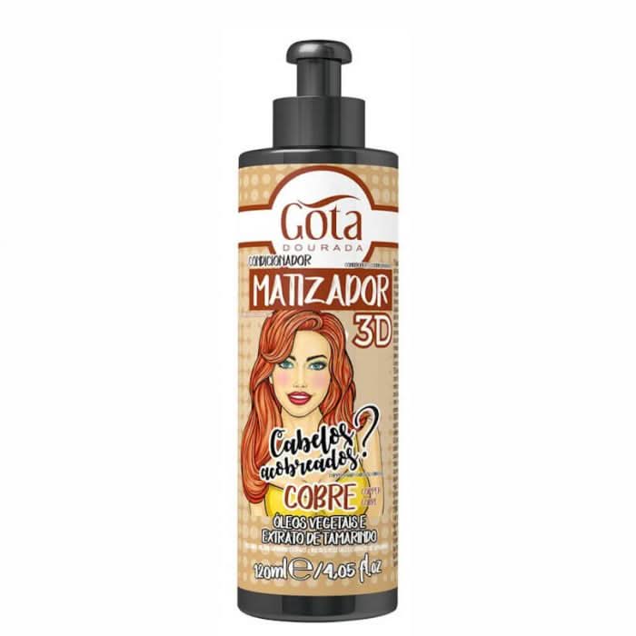 Gota Dourada 3D Toner 120ml-Toning Conditioner-Beauty and hair supply