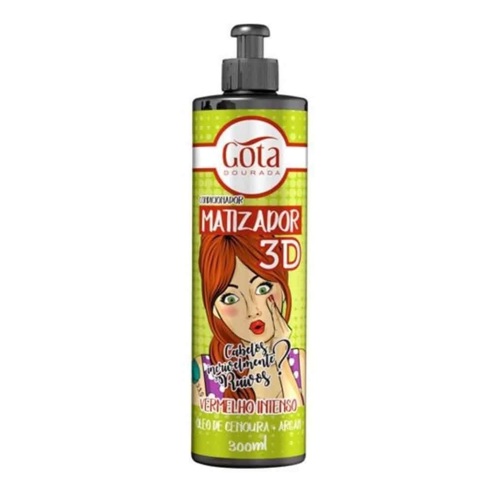 Gota Dourada 3D Toner 300ml-Toning Conditioner-Beauty and hair supply