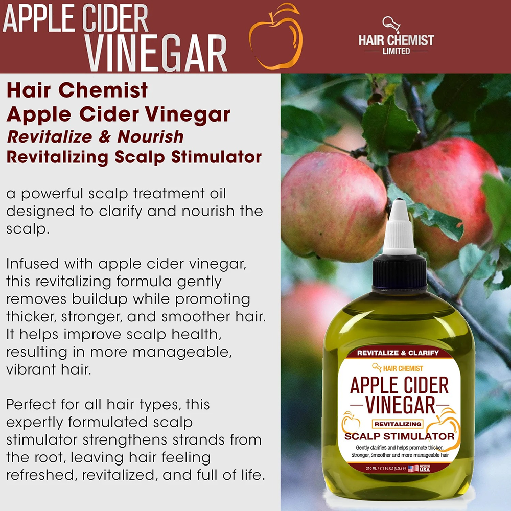 Hair Chemist Apple Cider Vinegar Stimulator 7oz-All-Beauty and hair supply
