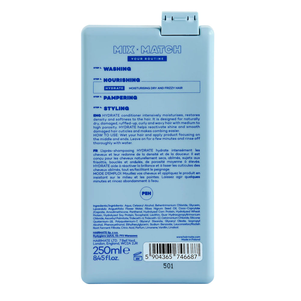 Hairmate Hydrate Conditioner-Moisturizing Conditioner-Beauty and hair supply