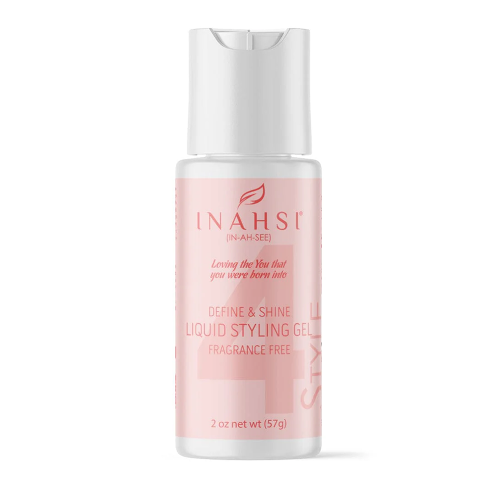 Inahsi Naturals Define & Shine Liquid Styling Gel Fragrance Free-Gel-Beauty and hair supply
