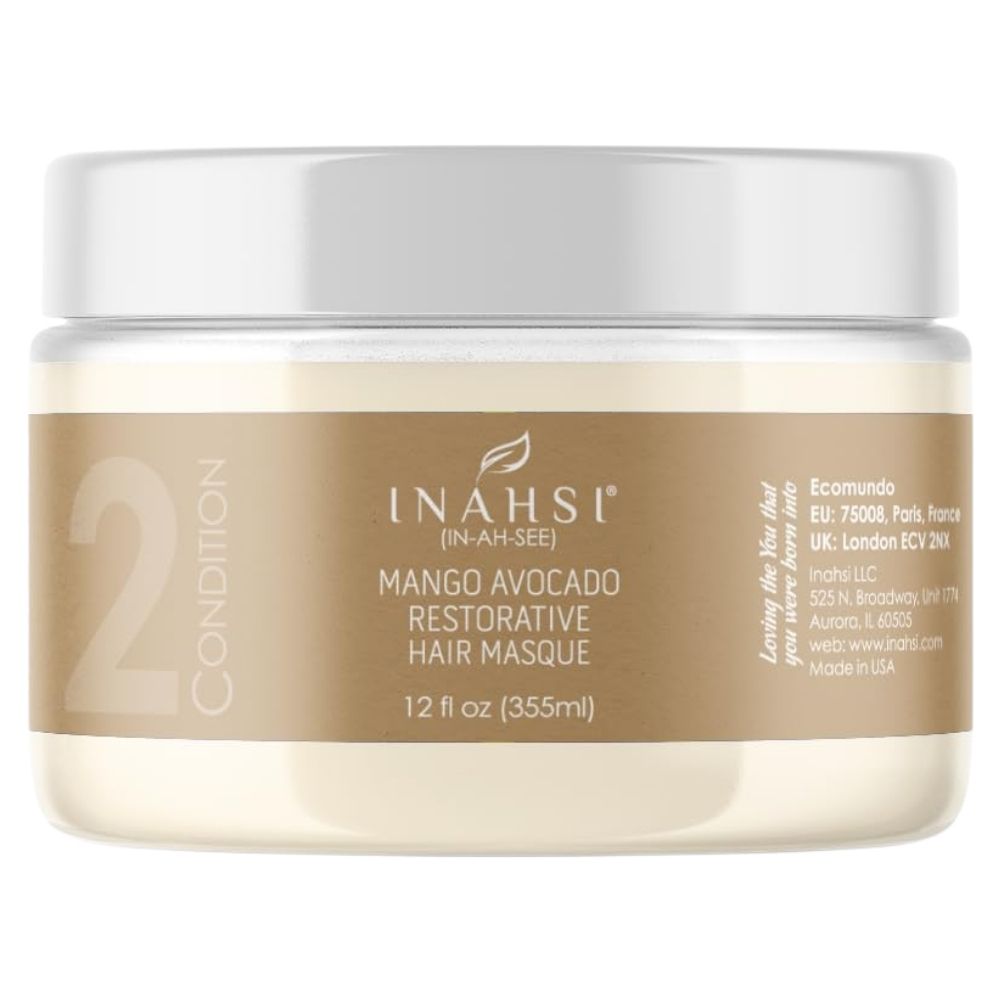 Inahsi Naturals Mango Avocado Restorative Hair Mask-Hair Mask-Beauty and hair supply